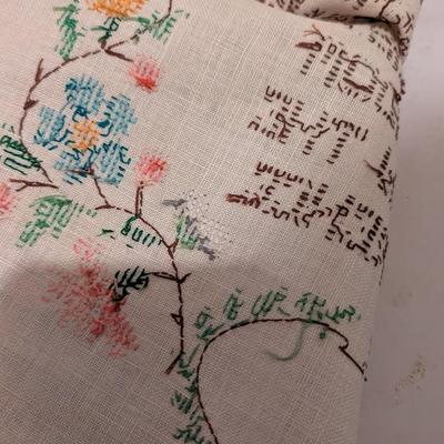 Pair Of Embroidered Wall Decor (B)