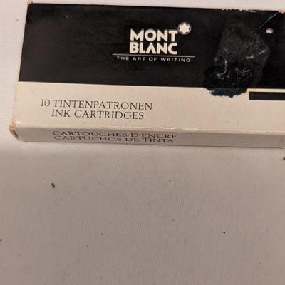 Mont Blance Black Ink Containers - Pen - Inkwell (B)