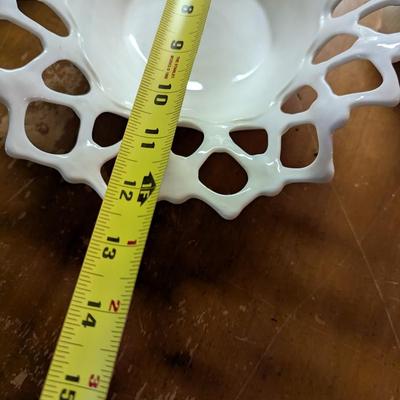 Vintage Westmoreland Glass White Milk Glass Dishes (B)
