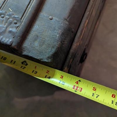 Large Old Steamer Trunk (B)