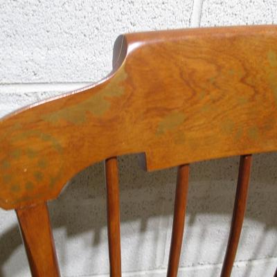 Vintage Nichols & Stone Mid Century Classic Oak Rocking Chair (B)
