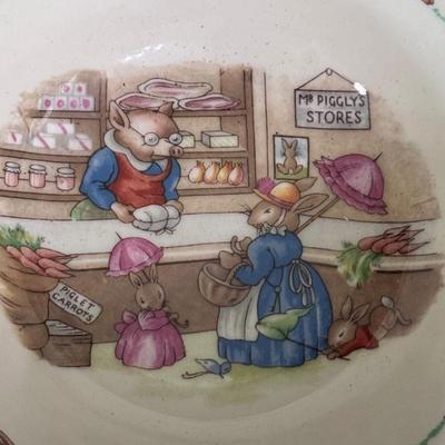 Royal Doulton “Bunnykins” and Wedgewood “Peter Rabbit” China (B2-DZ)