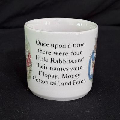 Royal Doulton “Bunnykins” and Wedgewood “Peter Rabbit” China (B2-DZ)