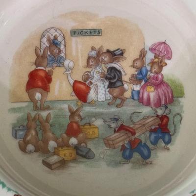 Royal Doulton “Bunnykins” and Wedgewood “Peter Rabbit” China (B2-DZ)