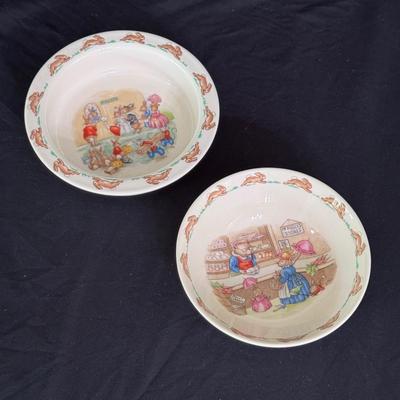 Royal Doulton “Bunnykins” and Wedgewood “Peter Rabbit” China (B2-DZ)