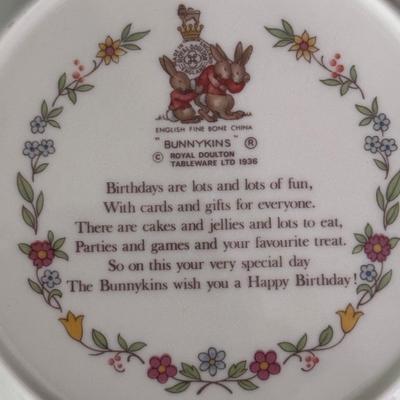 Royal Doulton “Bunnykins” and Wedgewood “Peter Rabbit” China (B2-DZ)