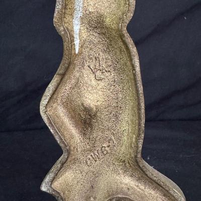 Three Brass Hessian Soldier Doorstoppers (B2-DZ)