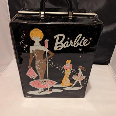 1962 Mattel Ponytail Barbie Carrying Case With Accessories (B)
