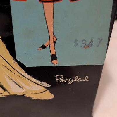 1960's Mattel Ponytail Barbie Carrying Case With Accessories #2 (B)
