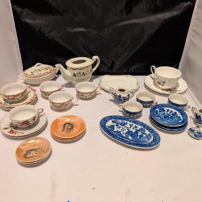 Vintage China Teacups & Plates (B)
