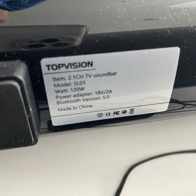 65” Samsung TV & Topvision soundbar