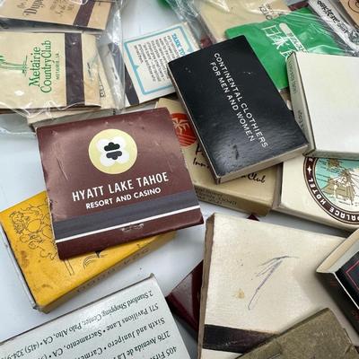 Vintage Matchbook Lot