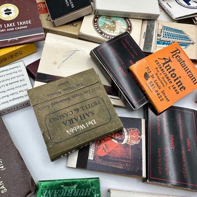 Vintage Matchbook Lot