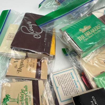 Vintage Matchbook Lot