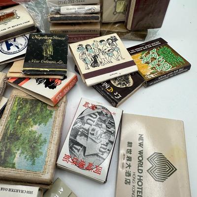 Vintage Matchbook Lot