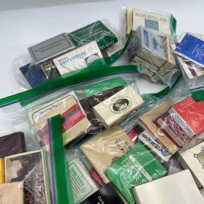 Vintage Matchbook Lot
