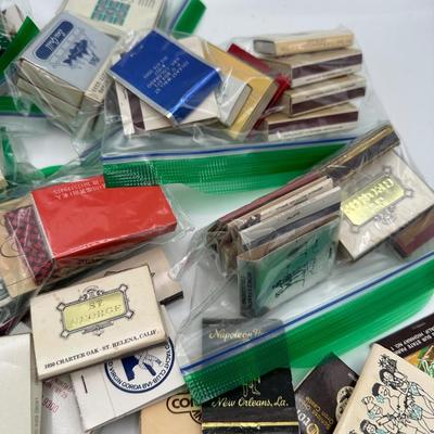 Vintage Matchbook Lot