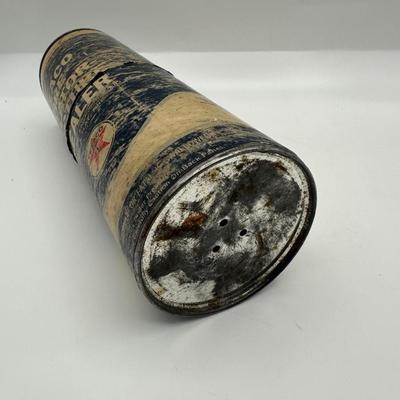Vintage Texaco Sealed Oil Can & Tire Inflator