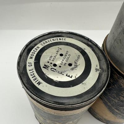 Vintage Texaco Sealed Oil Can & Tire Inflator