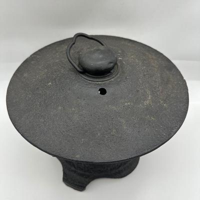 Large Cast Iron Asian Hanging Lantern