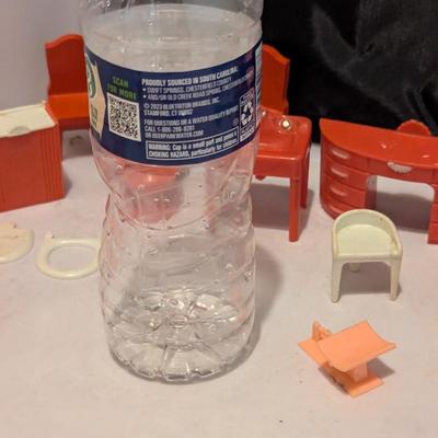 Vintage Plastic Dollhouse Furniture - B (B)