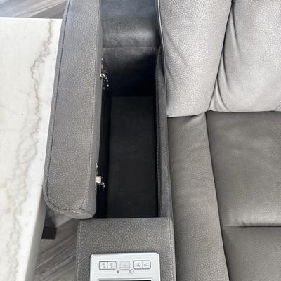 Power Reclining Designer Love Seat