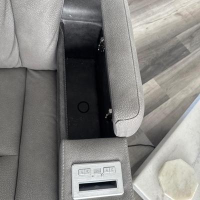 Power Reclining Designer Love Seat