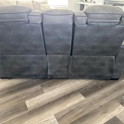 Power Reclining Designer Love Seat
