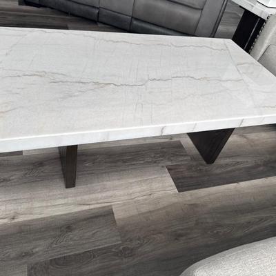 Burkhaus Marble Top Coffee Table