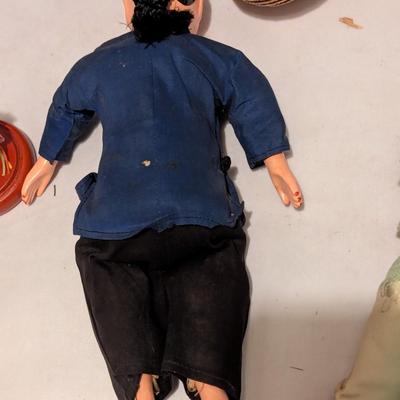 Vintage Composition & Cloth Oriental Dolls - G (B)