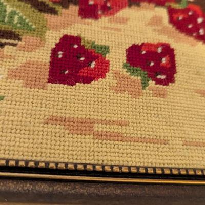 Bucilla Strawberry Basket Needlepoint Art (DSB)