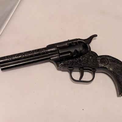 Vintage Toy Texas Cowboy Cap Gun 1950s Vintage Diecast KILGORE K PAL Paper Popper Single Shot Cap Pistol (B)