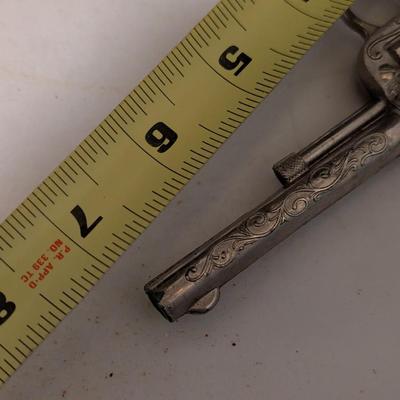Vintage Toy Texas Cowboy Cap Gun 1950s Vintage Diecast KILGORE K PAL Paper Popper Single Shot Cap Pistol (B)