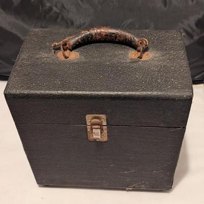 Decca Columbia 78 RPM 1940's Records & Carrying Case (B)
