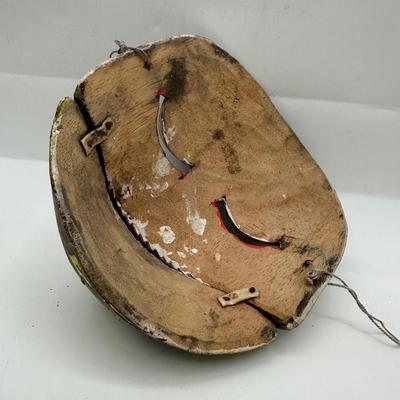 Vintage Mask Balinese Indonesian Godogan Frog