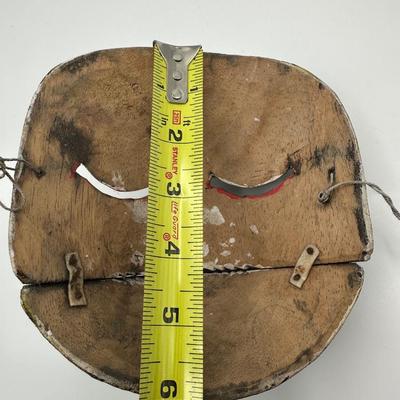 Vintage Mask Balinese Indonesian Godogan Frog