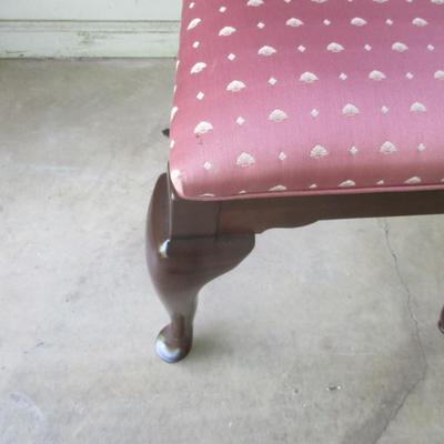 Set Of 4 Ethan Allen Georgian Court Solid Cherry Traditional Style Splat Back Dining Side Chair (G)