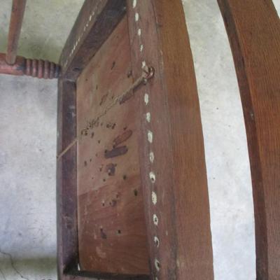 Antique Primitive Wooden Rocking Chair (G)