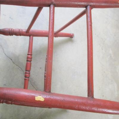Solid Wood Painted Farmhouse Chair (G)