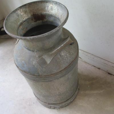 Antique Galvanized Dairy Milk Can Side Handles (G)