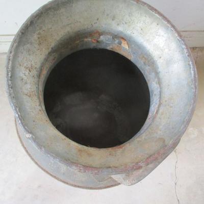 Antique Galvanized Dairy Milk Can Side Handles (G)