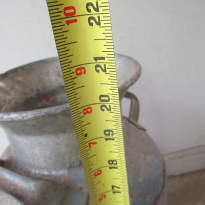 Antique Galvanized Dairy Milk Can Side Handles (G)
