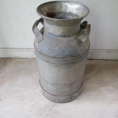 Antique Galvanized Dairy Milk Can Side Handles (G)