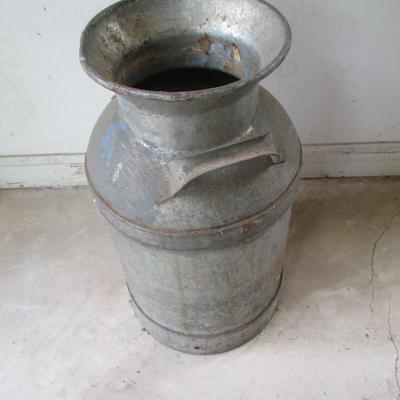Antique Galvanized Dairy Milk Can Side Handles (G)