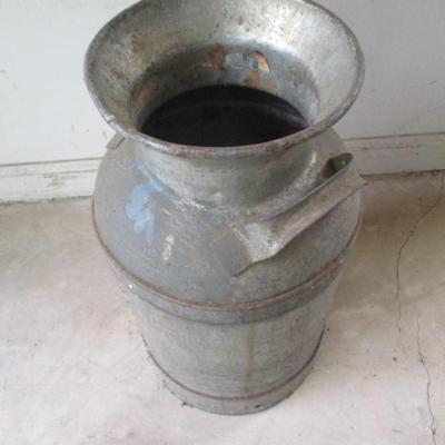 Antique Galvanized Dairy Milk Can Side Handles (G)