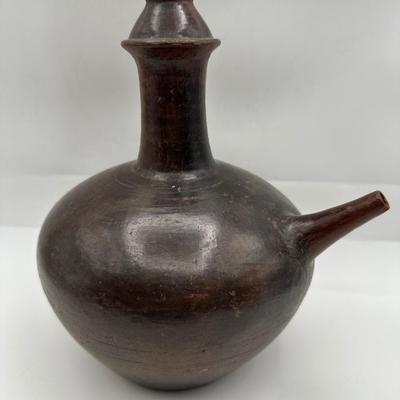 Indonesian Kendi Pottery Water Vessel (See Details)