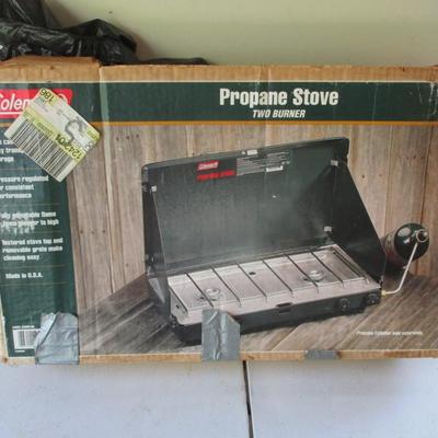 Coleman Two Burner Propane Stove (G)