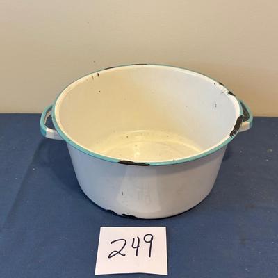 Vintage Enamel Pot