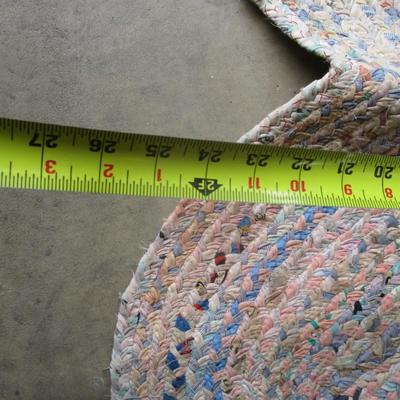 Braided Vintage Heart Rug (G)