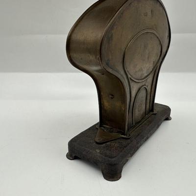 Exquisite antique German scale Rictus Art Deco Jakob Maul 1920 Brass Scale